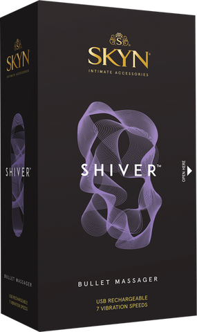 Skyn Shiver 7 Function Rechargeable Bullet Vibrator - Bullet Vibrators