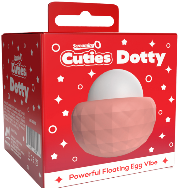 Screaming O Cuties Dotty Rechargeable Floating Egg Vibe Rose Love Eggs and Kegel Exercisers