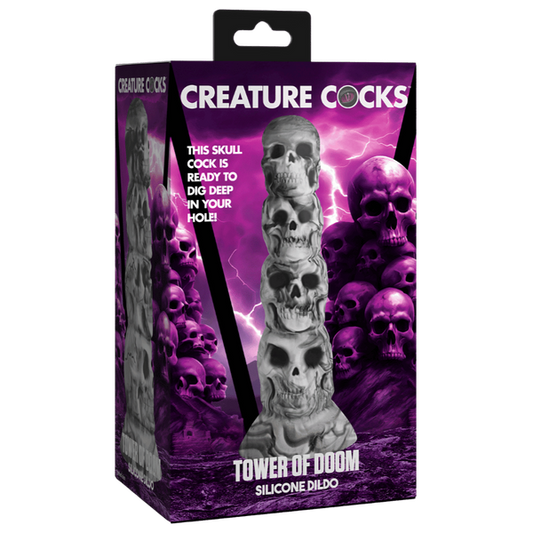 Creature Cocks Tower of Doom Silicone Dildo - Realistic Dildos