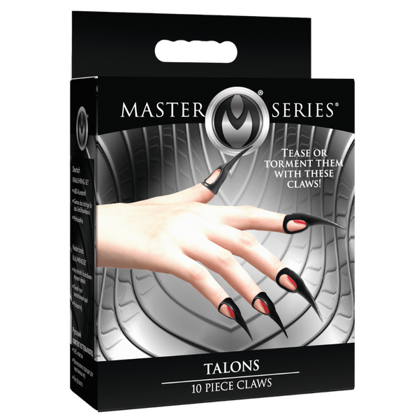 Master Series Talons BDSM Play Claws 10 Piece Electro Sex