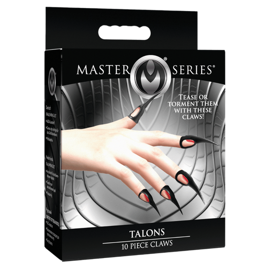 Master Series Talons BDSM Play Claws 10 Piece - Electro Sex