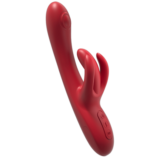 Amovibe Trio Bliss 10 Functions G-Spot Rabbit Massager Teal Rabbit Vibrators