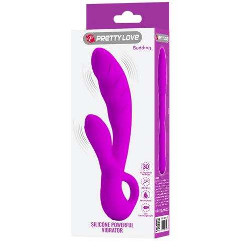Pretty Love Budding Silicone Powerful Rabbit Vibrator - Rabbit Vibrators