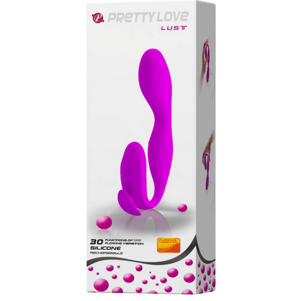 Pretty Love Lust Silicone Clitoral Stimulator - Clit Ticklers and Pulsators
