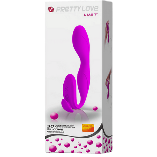 Pretty Love Lust Silicone Clitoral Stimulator Clit Ticklers and Pulsators