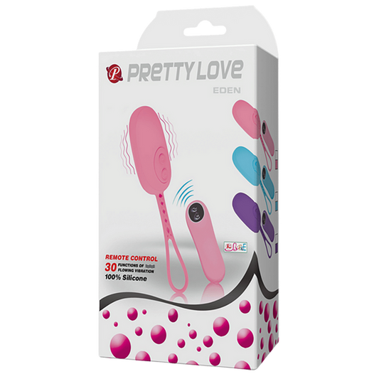 Baile Eden Remote Control Egg Vibrator Pink Love Eggs and Kegel Exercisers
