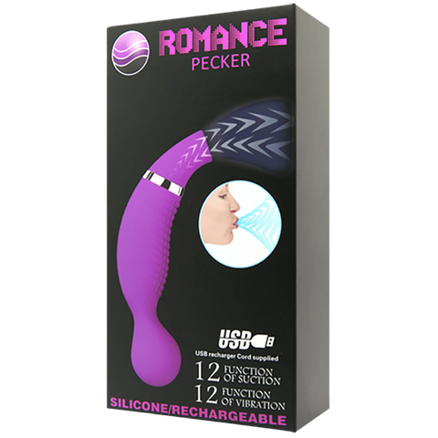 Baile Romance Pecker Rechargeable Clitoral Stimulator - Clit Ticklers and Pulsators