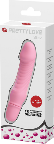 Pretty Love Stev 10 Functions Vibrating Dildo - Vibrating Dildos