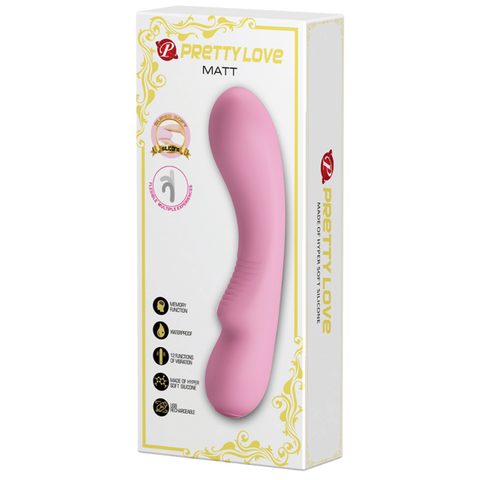 Pretty Love Matt 12 Functions Rechargeable G Spot Vibrator - G-Spot Vibrators