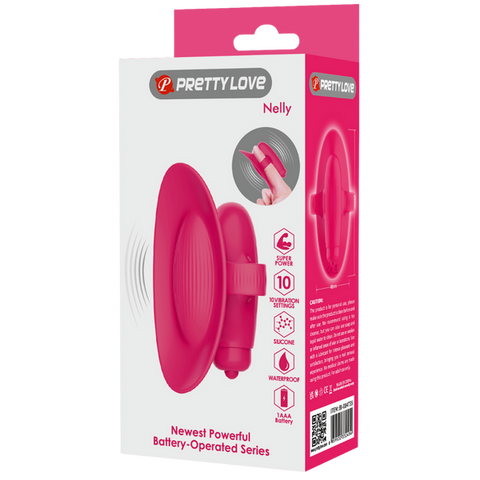 Baile Nelly Ribbed Silicone Finger Massager - Finger and Tongue Vibrators