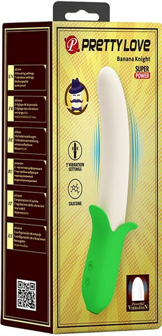 Pretty Love Rechargeable Banana Super Power G Spot Vibrator - G-Spot Vibrators