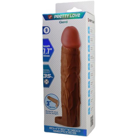 Pretty Love Gerd 7.7 Inch Male Penis Sleeve - Penis Sleeves and Extenders