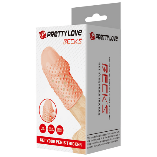 Baile Becks Realistic Penis Extension Sleeve - Penis Sleeves and Extenders