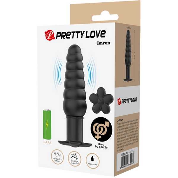 Baile Imron Vibrating Silicone Butt Plug Butt Plugs