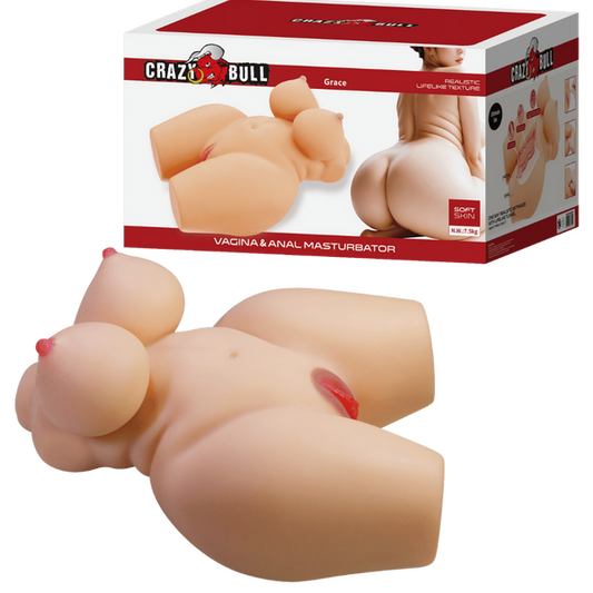 Baile Grace Realistic Texture Vagina & Anal Masturbator Masturbators and Strokers