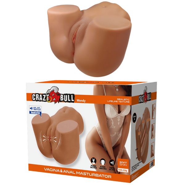 Baile Wendy Talk and Suction Vagina & Butt Masturbator - Masturbators and Strokers