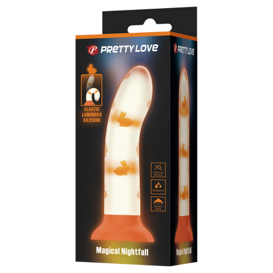 Pretty Love Magical Nightfall Realistic Dildo Orange - Realistic Dildos