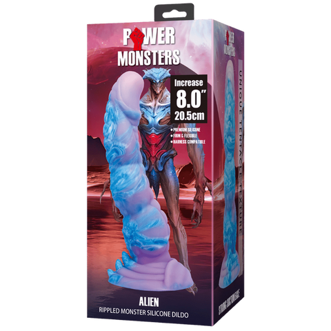 Baile Alien 8 Inc Huge Creature Silicone Cock - Realistic Dildos