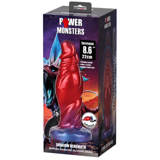 Baile Shadow Behemoth 8.6 Inch Inflatable Monster Dildo - Realistic Dildos
