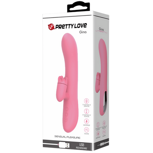 Pretty Love Gina 7 Functions Rotating Rabbit Massager Rabbit Vibrators