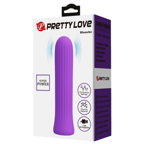 Baile Blanche Rechargeable Bullet Vibrator - Bullet Vibrators