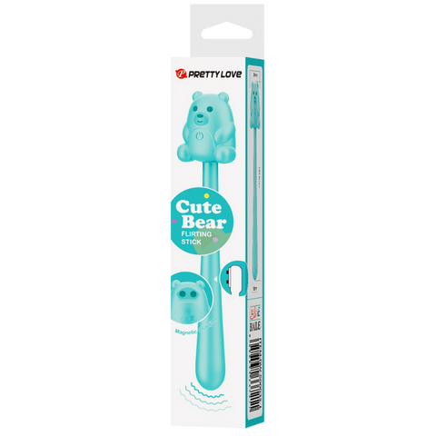 Pretty Love Cute Bear Flirting Stick Adult Massager - Personal Massagers