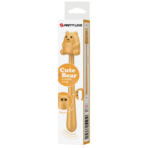 Pretty Love Cute Bear Flirting Stick Adult Massager - Personal Massagers