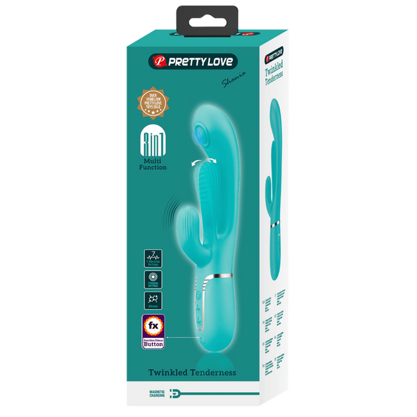 Pretty Love Shania 4 in1 - 7 Functions Rabbit Vibrator Rabbit Vibrators