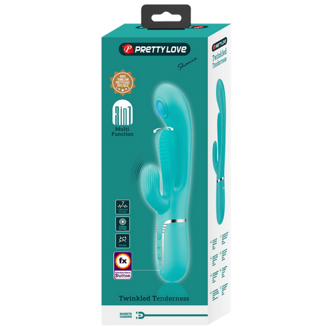 Pretty Love Shania 4 in1 - 7 Functions Rabbit Vibrator - Rabbit Vibrators