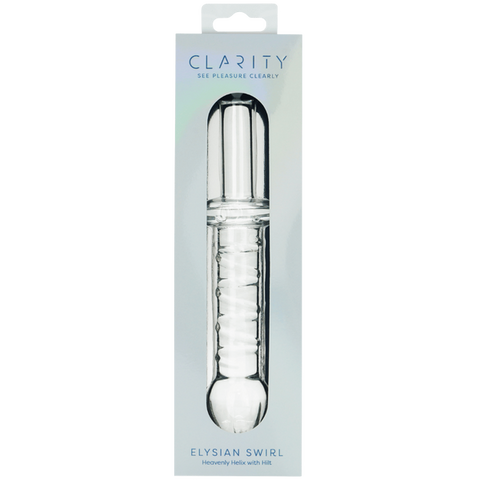 Creative Conceptions Elysian Swirl Handblown Glass Dildo - Glass Sex Toys