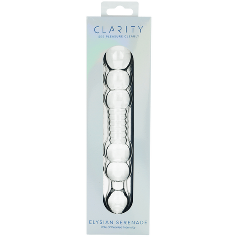 Creative Cocneptions 7.5 Inch Elysian Serenade Glass Dildo - Glass Sex Toys