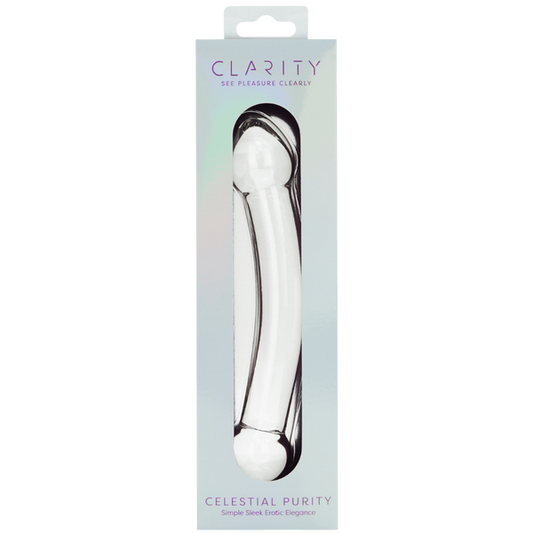 Creative Conceptions Celestial Purity Glass Dong Default Title Glass Sex Toys