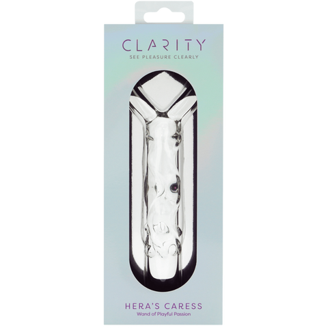 Creative Conceptions Heras Caress Borosilicate Glass Dildo - Glass Sex Toys