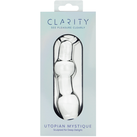 Creative Conceptions Utopian Mystique Glass Anal Dildo - Glass Sex Toys