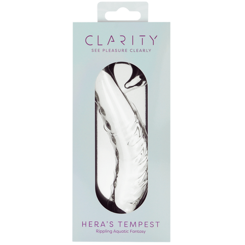 Creative Conceptions Heras Tempest 5.5 Inch Glass Dildo - Glass Sex Toys