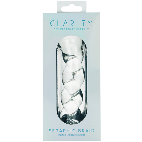 Creative Conceptions Seraphic Braid Glass Dildo - Glass Sex Toys