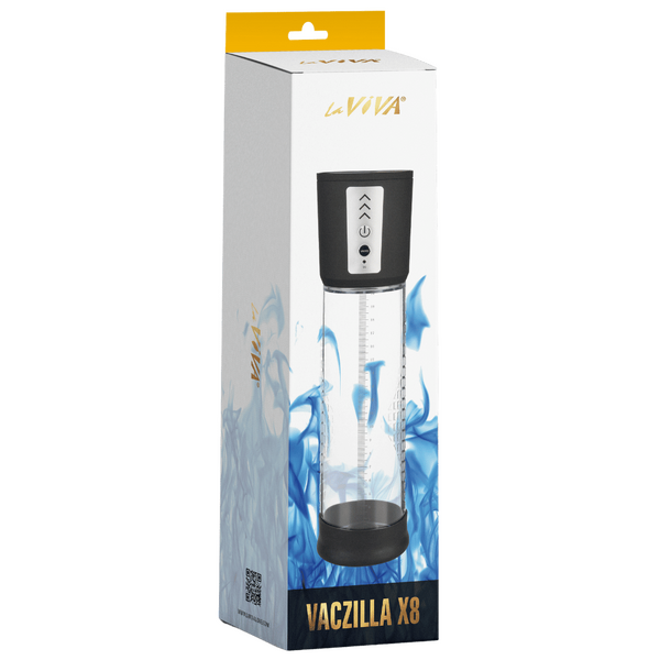 Vaczilla X8 USB Electronic Penis Pump With Quick Release Valve Penis Pumps And Stretchers