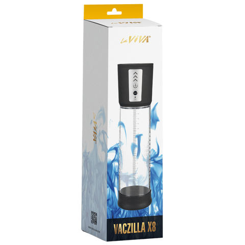 Vaczilla X8 USB Electronic Penis Pump With Quick Release Valve - Penis Pumps And Stretchers