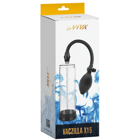 Vaczilla X15 Original Bulb Design Mens Penis Pump - Penis Pumps And Stretchers