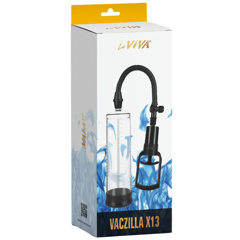 Vaczilla X13 Master Grip Latex Free Finger Pull Mens Penis Pump - Penis Pumps And Stretchers