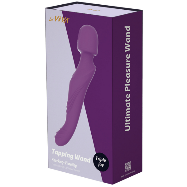 La Viva Tapping and Vibrating Body Wand Massager Body Wands