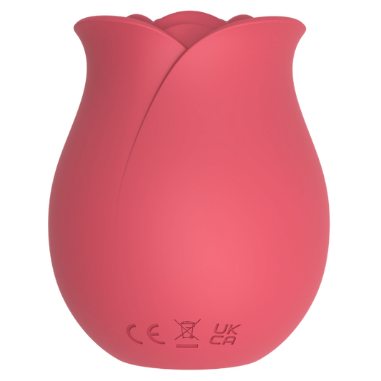 La Viva Rose Petal Tapping Clitoral Vibrator Pink Clit Ticklers and Pulsators