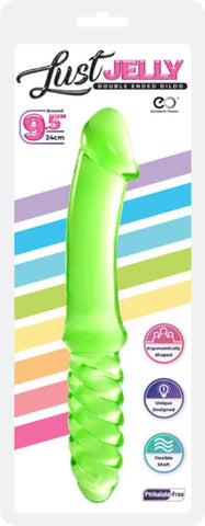 Lust Jelly Double Ended Flexible Shaft Realistic Dildo - Realistic Dildos
