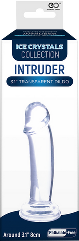 Ice Crystals Collection Intruder Transparent Realistic Dildo Clear - Realistic Dildos