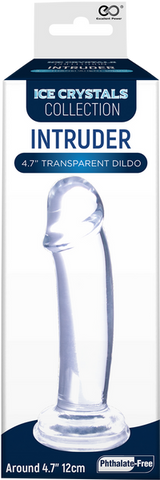 Ice Crystals Collection Intruder Transparent Realistic Dildo Clear - Realistic Dildos
