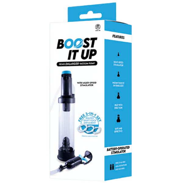 Boost It Up Multi Speed Mens Penis Enlarger Vacuum Pump Penis Pumps And Stretchers