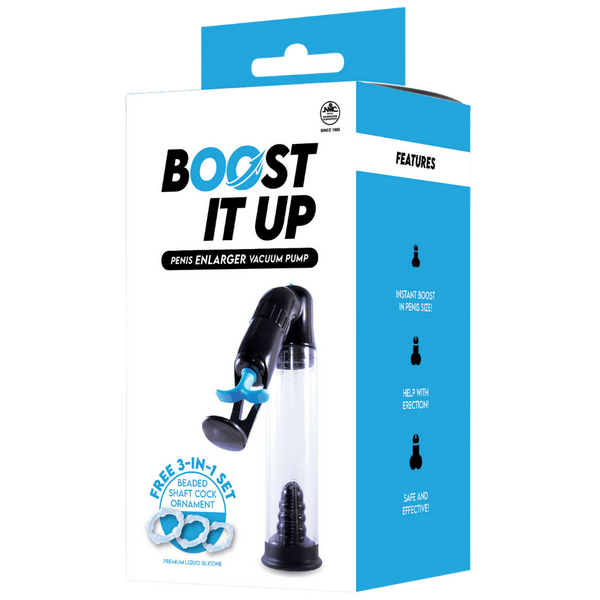 Boost It Up Male Penis Enlarger Vacuum Pump Device Penis Pumps And Stretchers