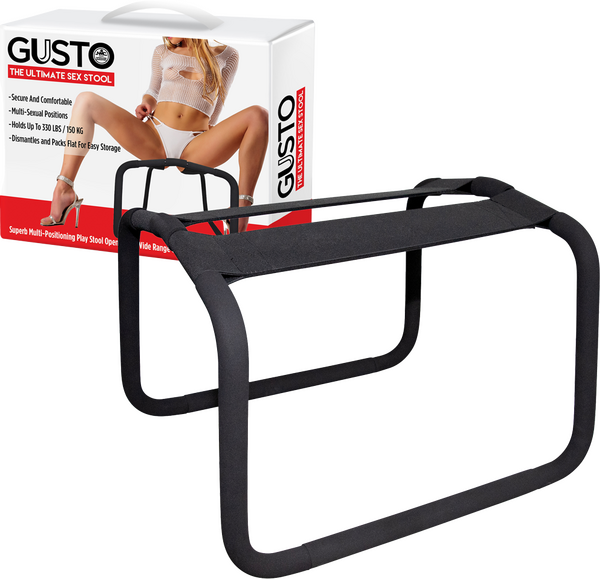 Excellent Power Gusto The Ultimate Sex Position Stool Black Sex Machines