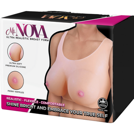 Ms. Nova Flexible & Comfortable Ultra Realistic Breast Form Breast and Nipple Toys