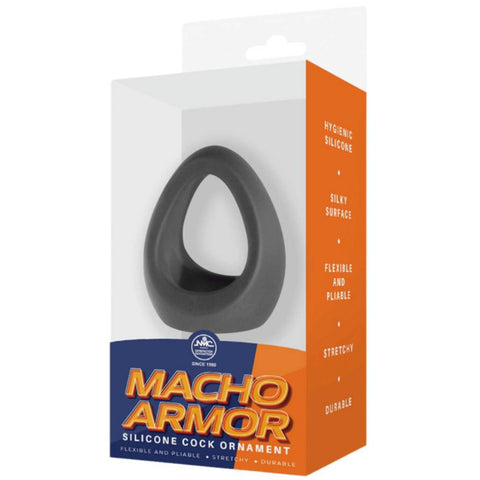 Macho Armor Silicone Durable and Stretchy Cock and Ball Ornament - Ball and Cock Toys